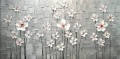 weißen Blumen 3D Textur